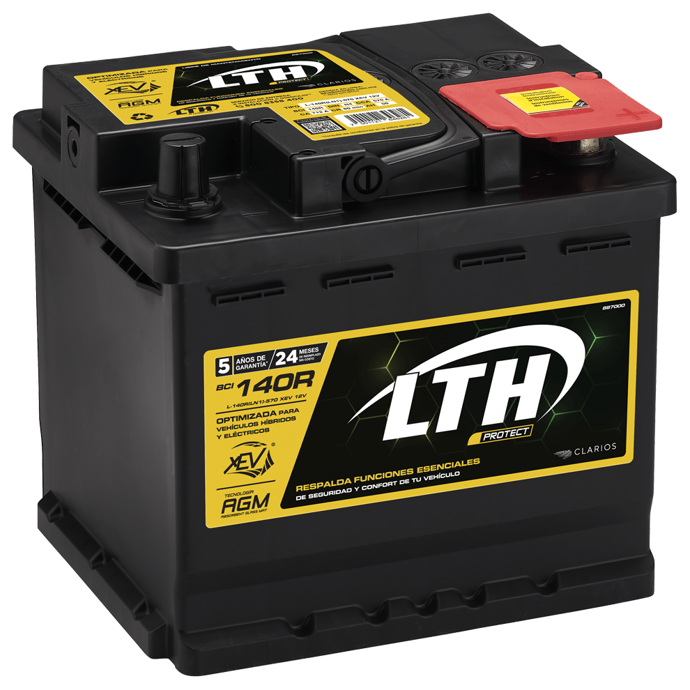 Batería L-140R (LN1)-570 XEV 12V 570 CCA grupo 140R | LTH
