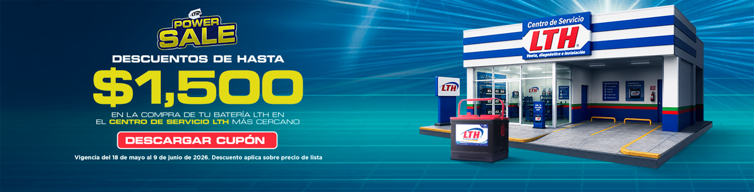 LTH | Mejor Batería para Auto